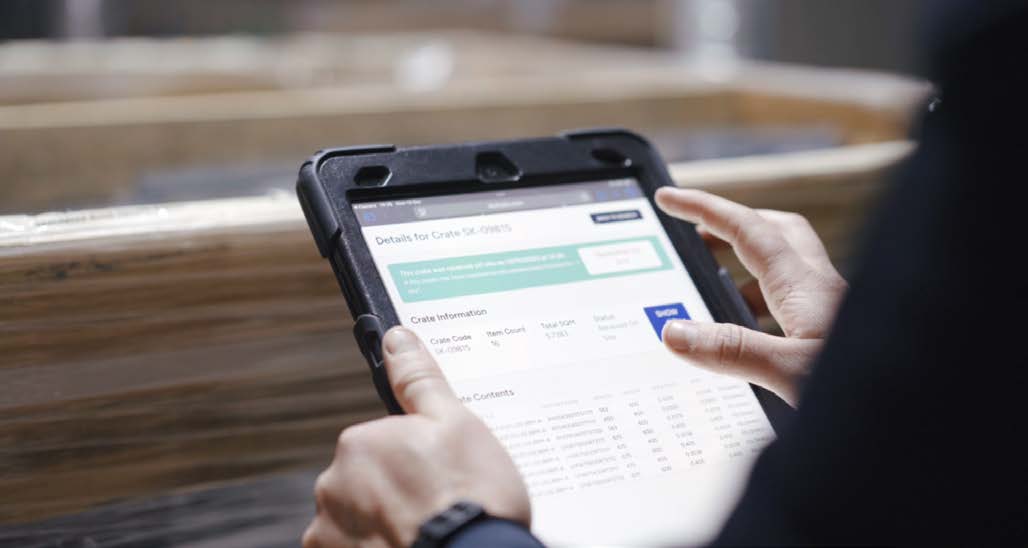 stotrack vises på digital skjerm